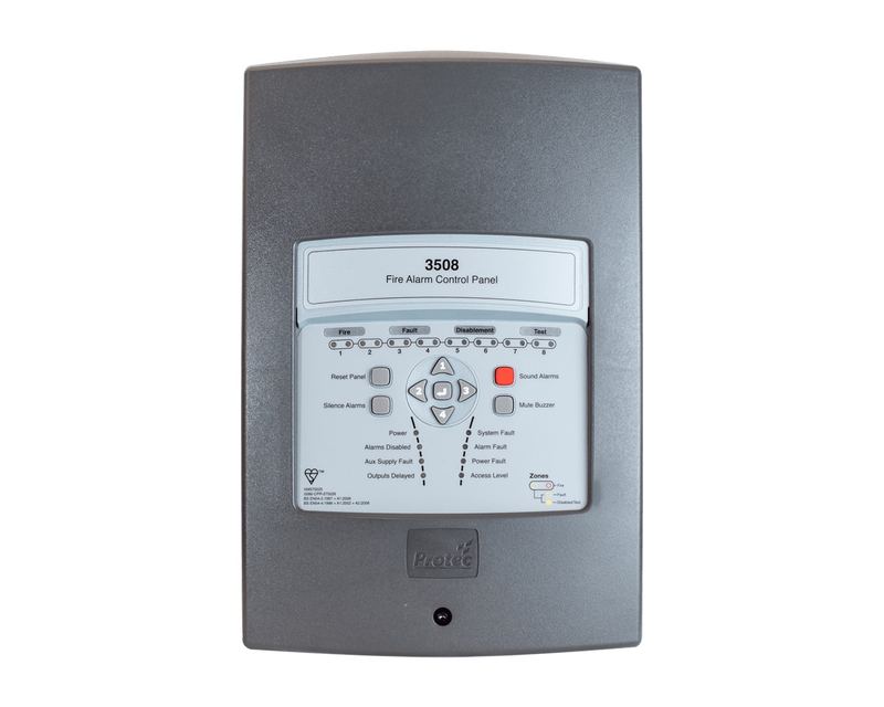 3508 8 Zone Fire Alarm Control Panel