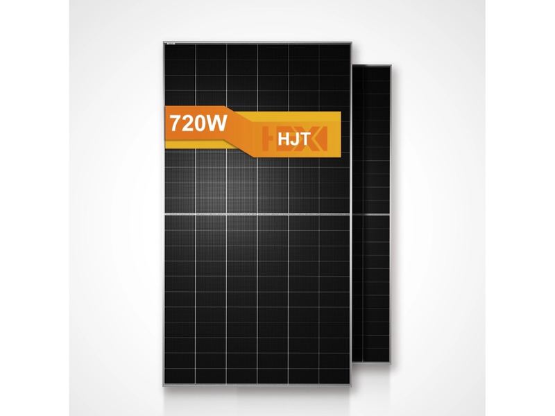 720W N-Type HJT Bifacial Solar Module
