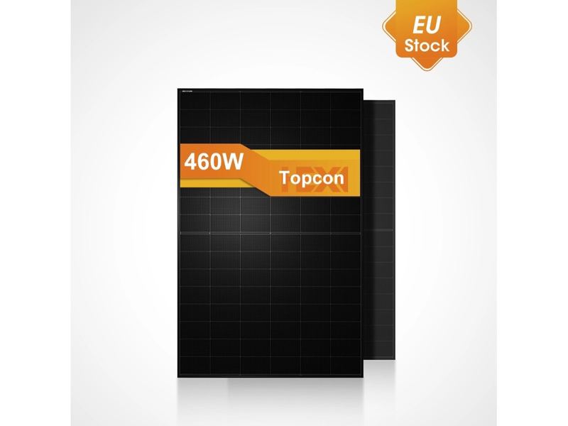 460W N-Type TOPCon Monocrystalline Solar Module (Full Black)