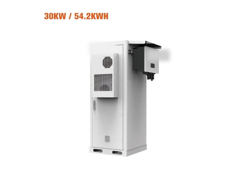 30kW All-in-One Commercial & Industrial Energy Storage System — 54.2kWh Lithium Battery