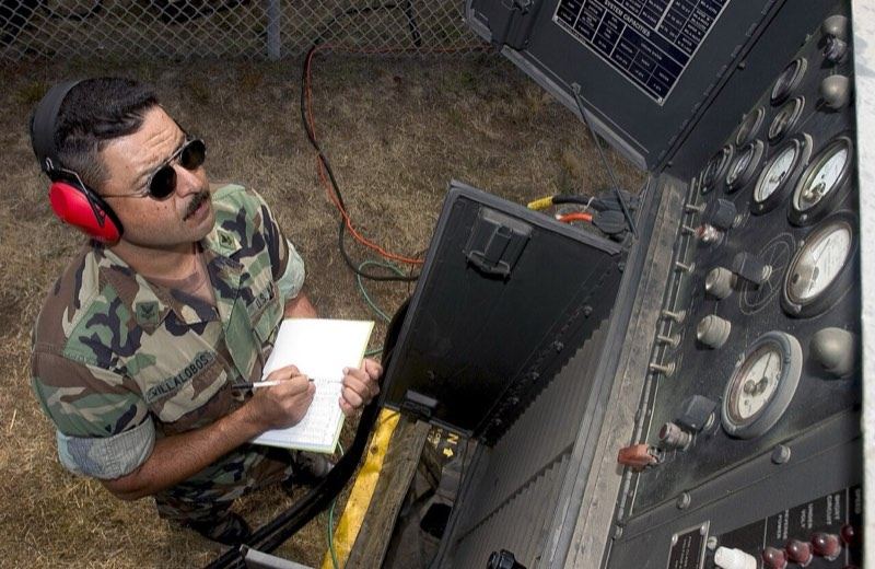 Technician planning a preventive maintenance intervention