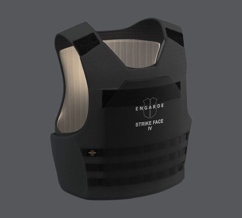 High-mobility tactical vest with MOLLE platform