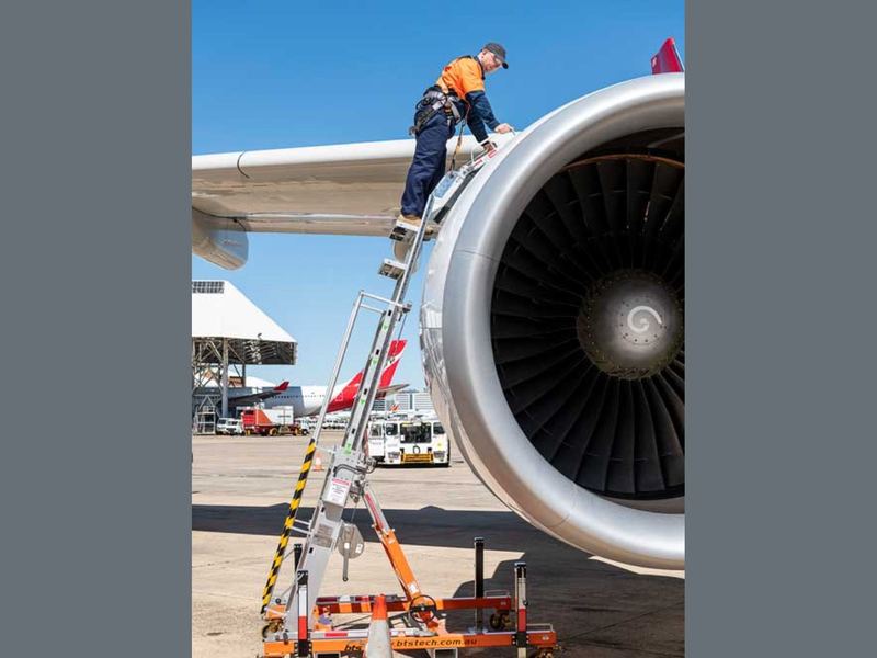 BTS AirStep Engine Cowl Maintenance Ladder